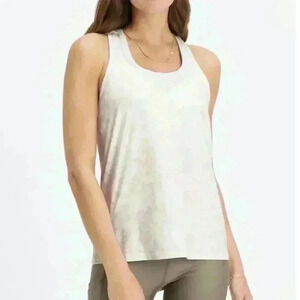 Fabletics women's phoenix lite racerback tank size large NWT army color way